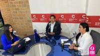 Vicealcaldesa Magali Sánchez visitó Radio Antena Sur