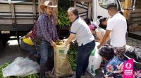 Concejal Holter Pesántez realizó recorrido entregando guineo en diferentes comunidades