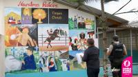 Concurso de murales en la escuela de Educación Básica Miguel Heredia Crespo